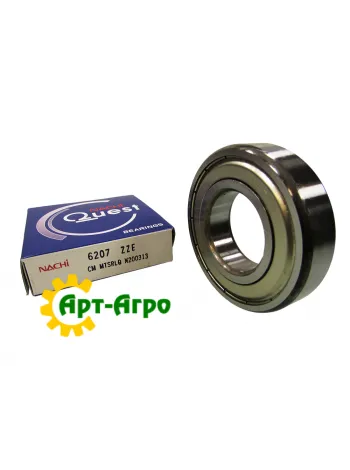 6207-ZZ NACHI Підшипник однорядний кульковий