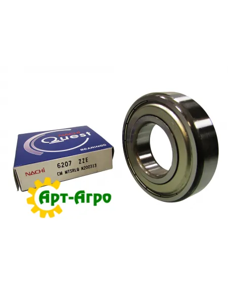 6207-ZZ NACHI Підшипник однорядний кульковий