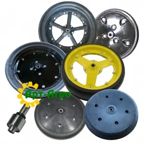 Колеса до сівалки — опорні, прикочувальні та копіювальні