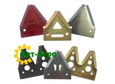 Сегменти для ріжучих систем жаток