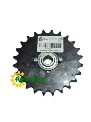 AH106606 Зірочка Z=24 натяжна привода вивантажувальних шнеків John Deere