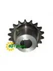 AH121047-WN Звездочка Z-18 привода колосового элеватора, нижняя John Deere