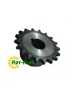 AH121047-WN Звездочка Z-18 привода колосового элеватора, нижняя John Deere