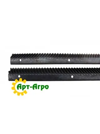 AZ26343, AZ26344 John Deere threshing drum flails (pair) - 1540mm, 6 holes [Kan-Metal]