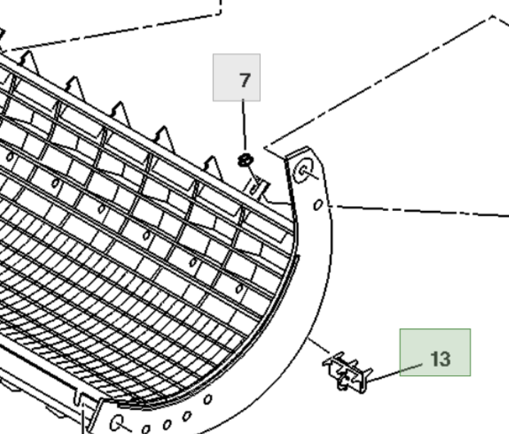 AH206756 Вкладиш John Deere