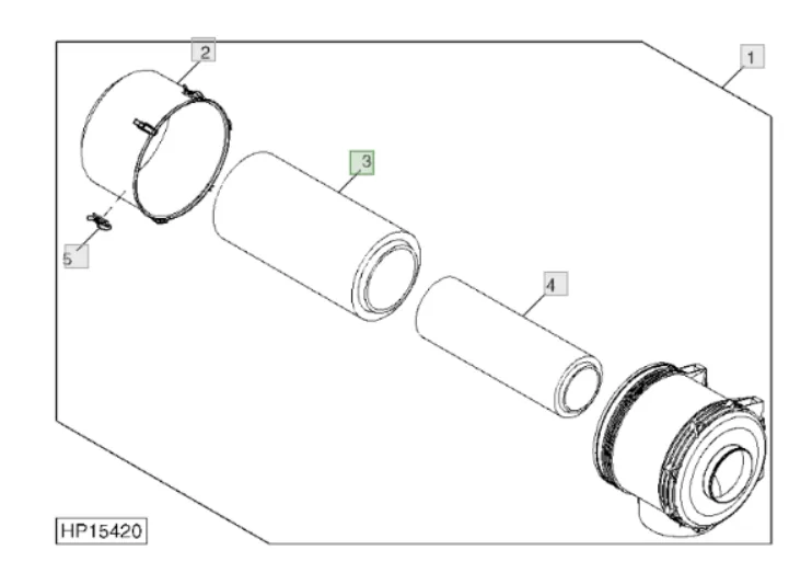 AH212294 Повітряний фільтр John Deere