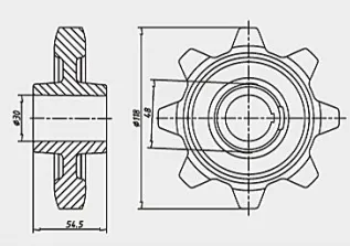 H177988 Звёздочка