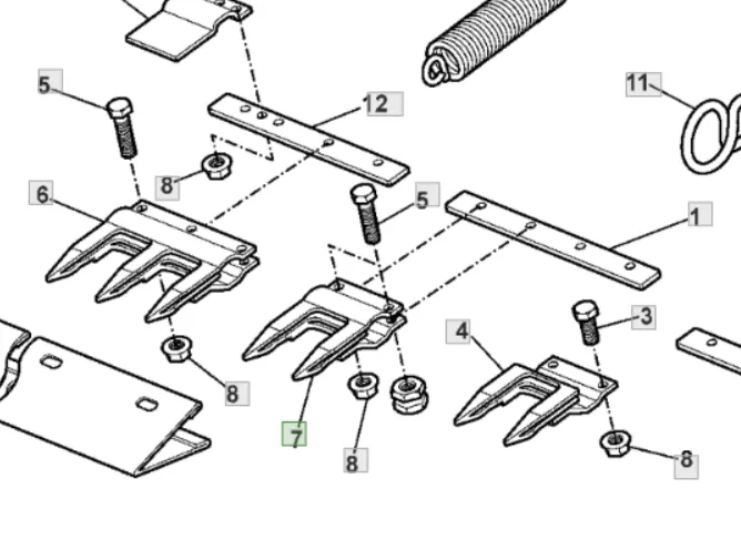 Z11785 Guard John Deere China