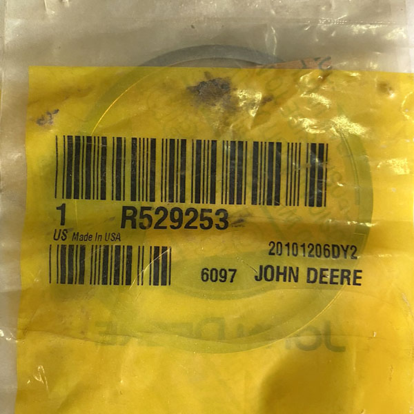 R529253 O-ring, kolektor wydechowy John Deere