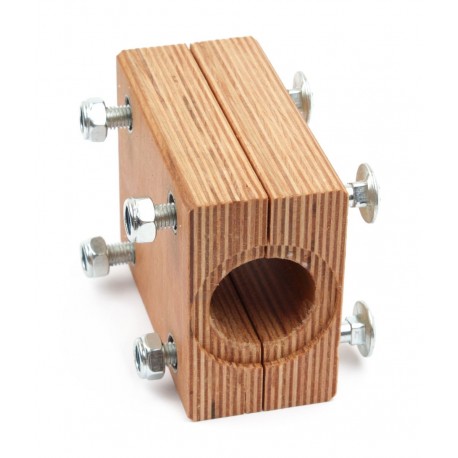 000678522 Drewniane łożysko 678522 wytrząsacza słomy do kombajnu Claas - 61x100x124 mm [TR] (JAG)