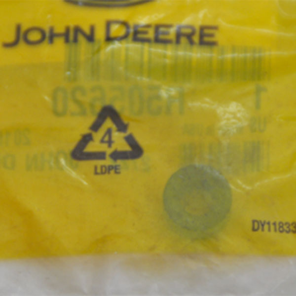 R505620 Gumowy pierścień przewodu paliwowego John Deere