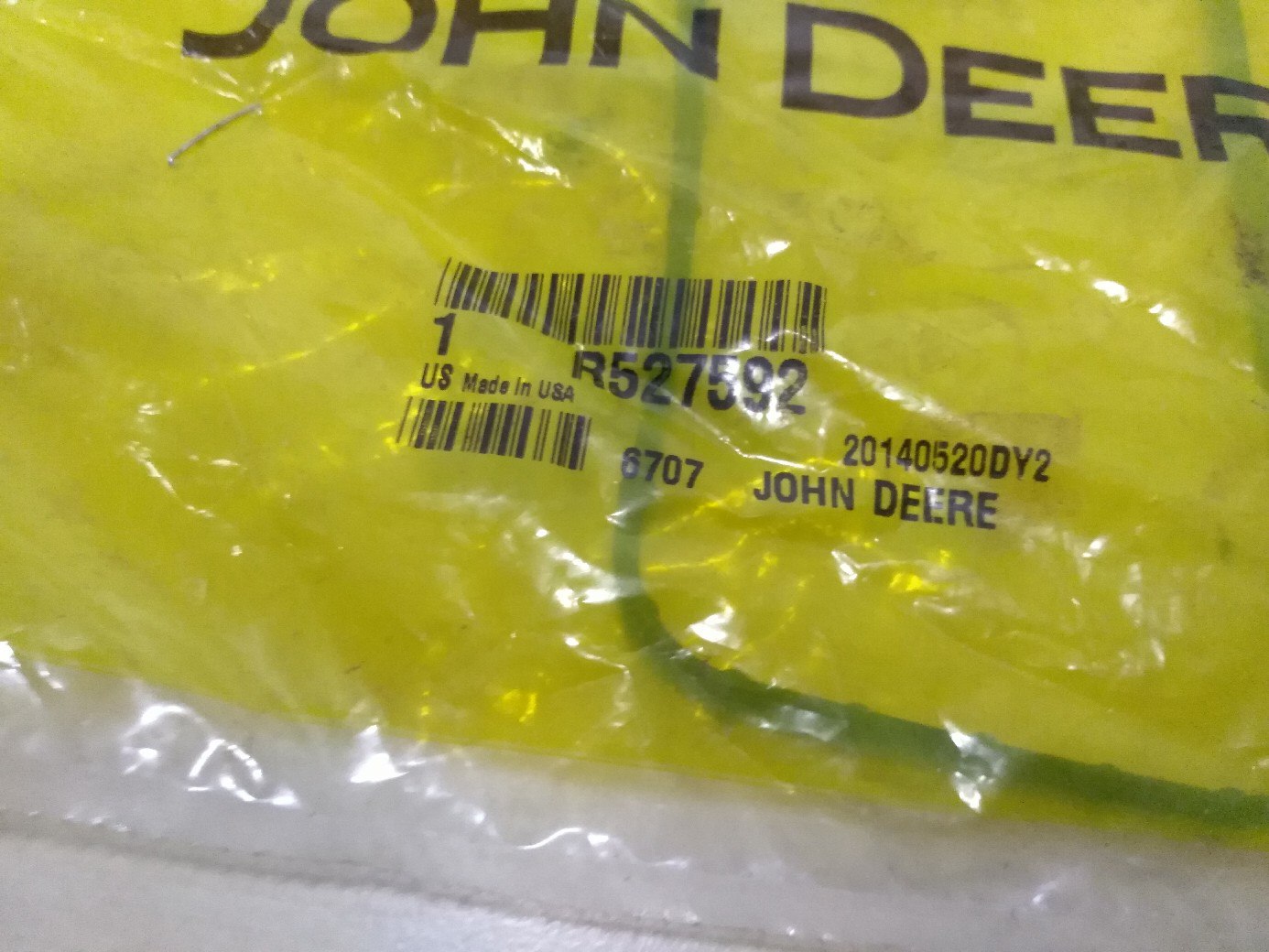 R527592 Uszczelka John Deere