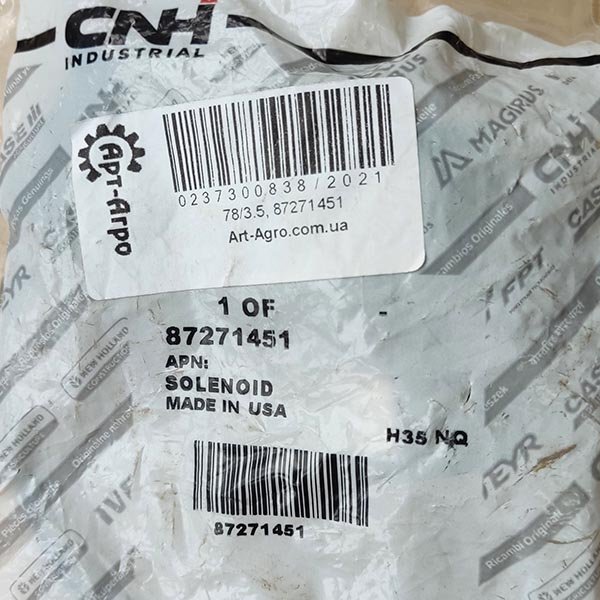 87271451 Elektrozawór CNH