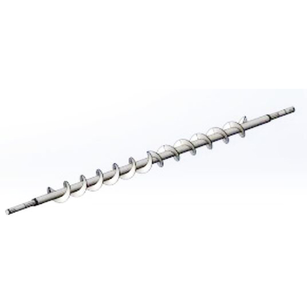 84074909 Lower auger for additional threshing feed CNH