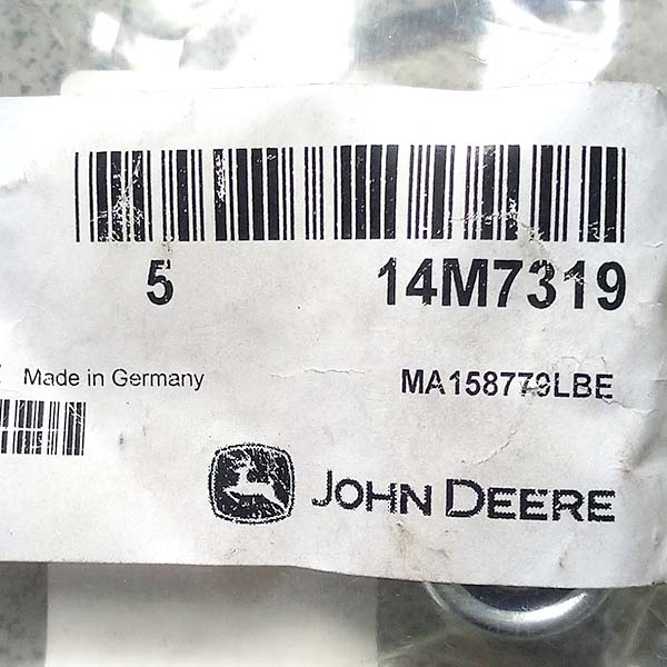 14M7319 Nakrętka M12 samozabezpieczająca John Deere