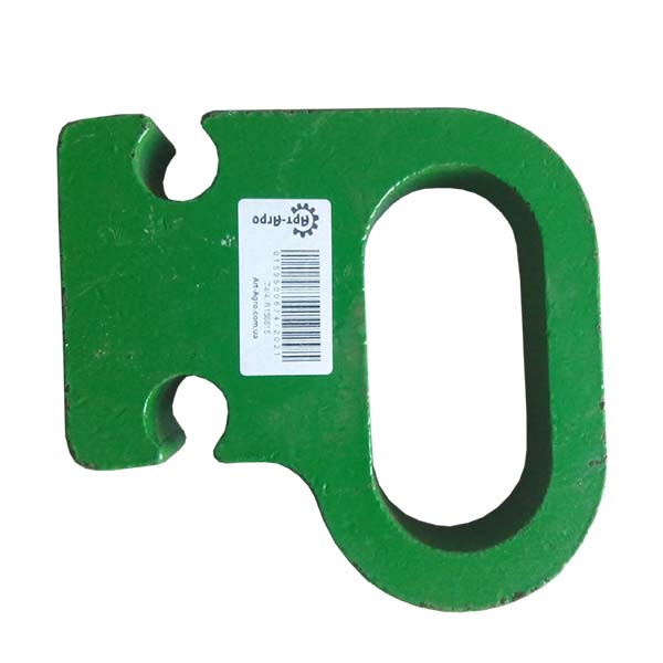 R156615 Wspornik metalowy tylnego podnośnika ciągnika (uchwyt łańcucha) JOHN DEERE