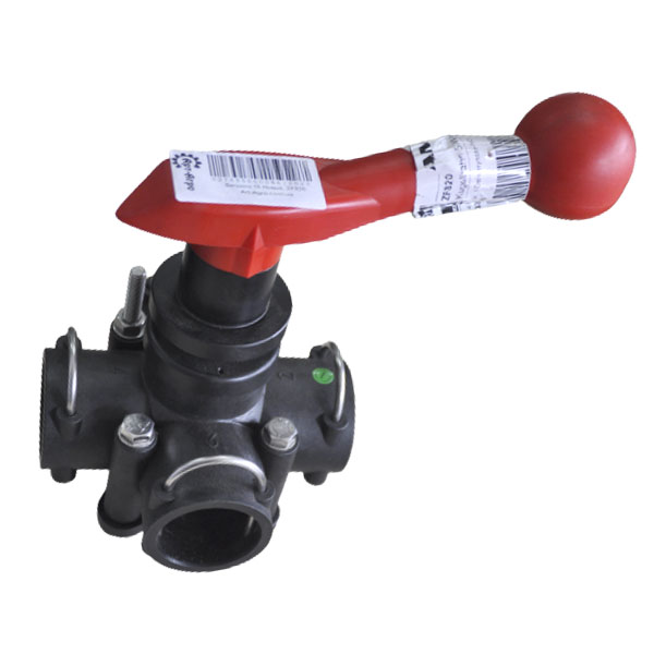 ZF820 Кран кульовий 5-ти ходовий 1"-1/4Zoll Amazone