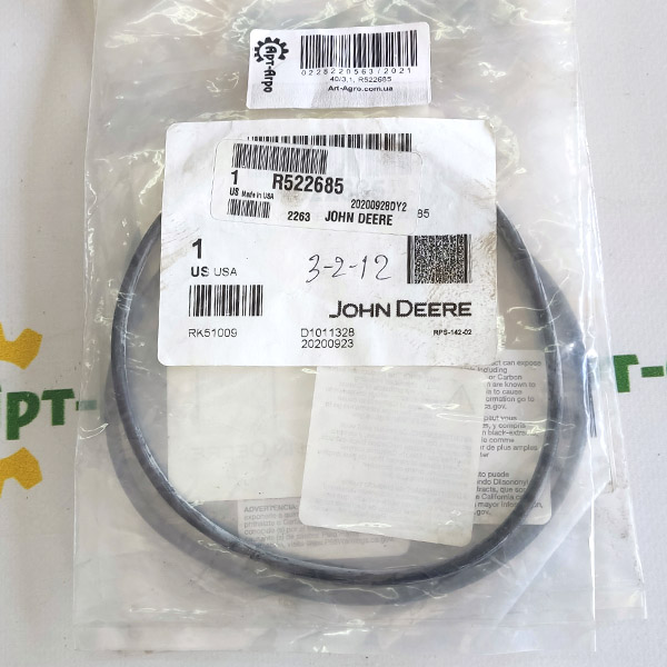 R522685 Pierścień uszczelniający John Deere
