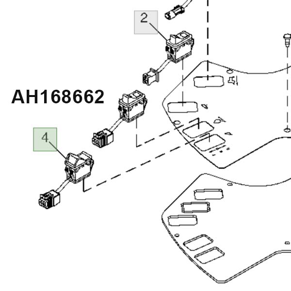 AH168662 Przełącznik John Deere