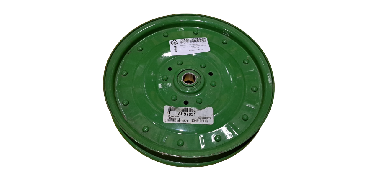 AH97031 Шків натяжний привода вентилятора John Deere
