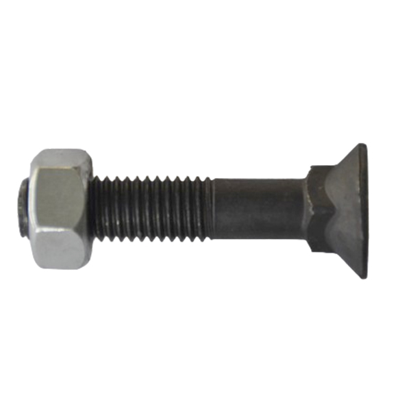 Screw M12x60 DIN608 (10.9) special screw with a conical head with a nut Unibolt