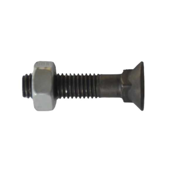 M10x45 DIN608 (10.9) Bolt with Nut LEMKEN (Unibolt)