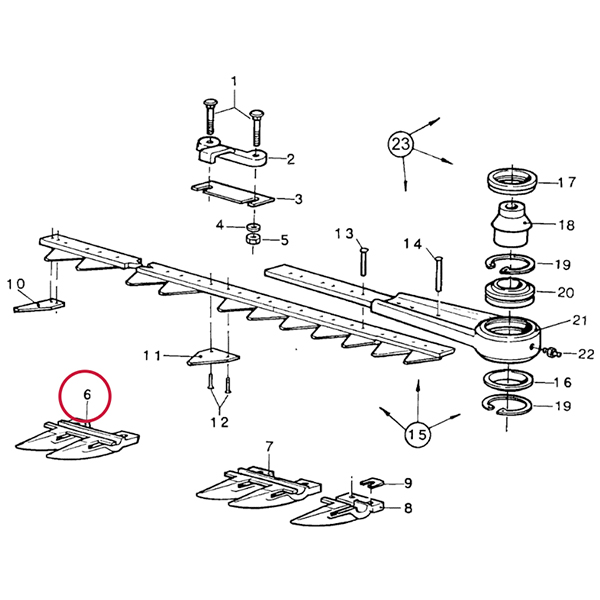 80379720 Dwupalcowy CNH(AGV)