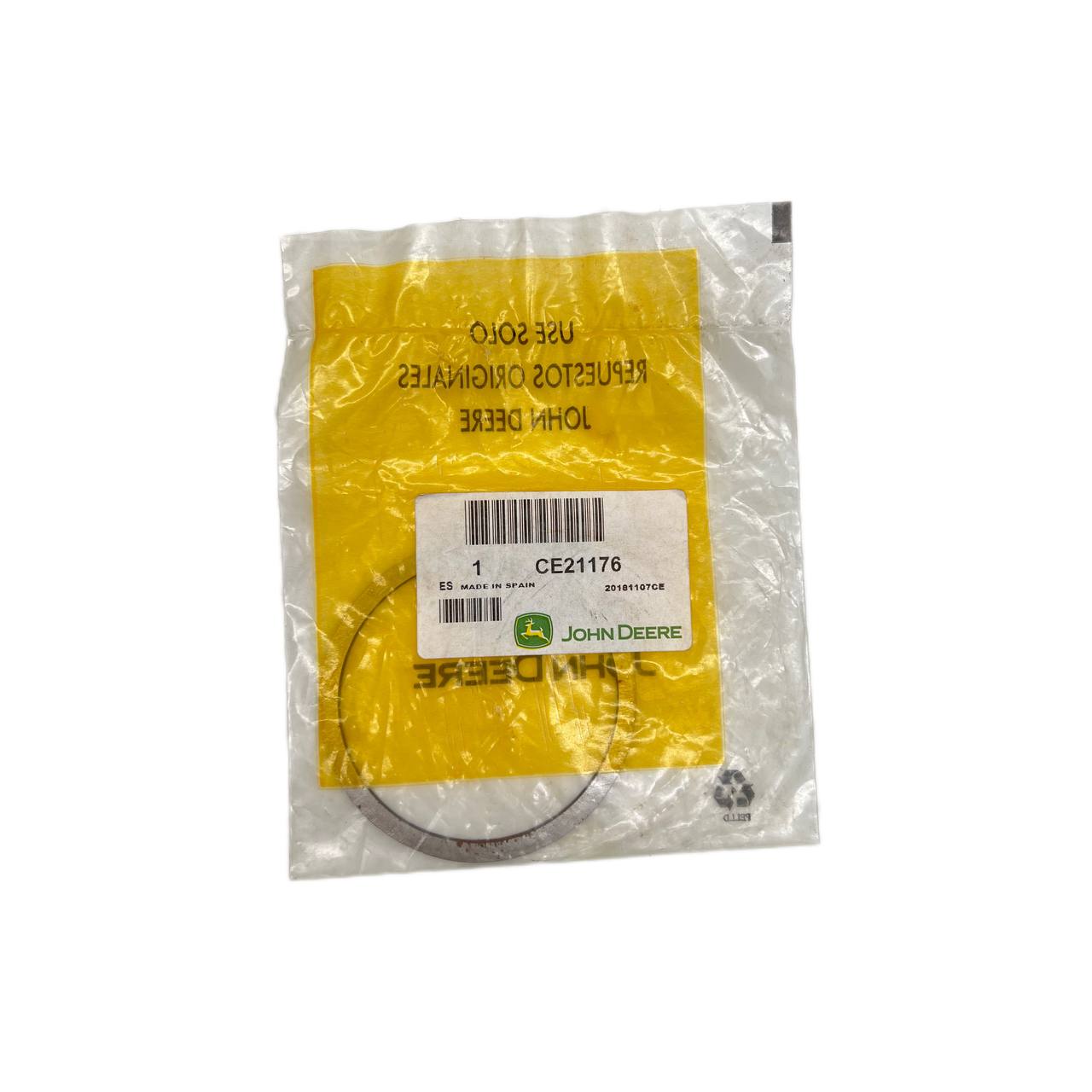 CE21176 Gasket 1.6 mm JOHN DEERE