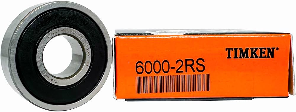 6000 2RS TIMKEN Підшипник однорядний кульковий