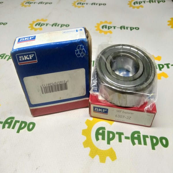 6307-2Z SKF Підшипник однорядний кульковий
