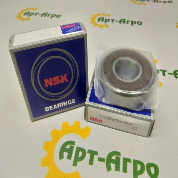 63/22 DDUC3 NSK Підшипник однорядний кульковий