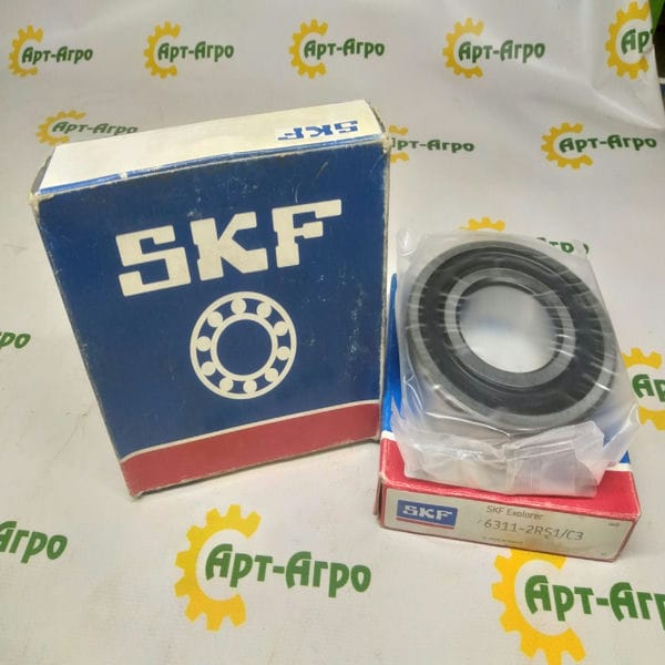 6311-2RS1/C3 SKF Підшипник однорядний кульковий