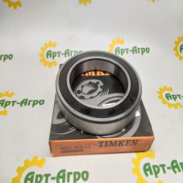 6020-2RS-C3 TIMKEN Подшипник однорядный шариковый