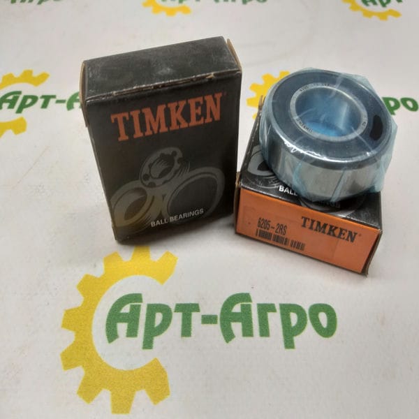 6205-2RS TIMKEN Підшипник однорядний кульковий