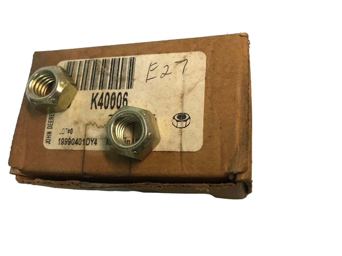 K40006 Гайка 7/16-14 стопорна John Deere