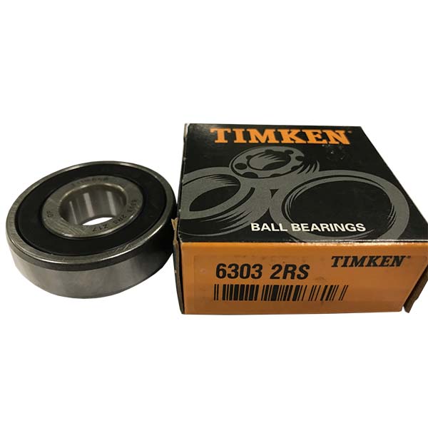 6303-2RS TIMKEN Підшипник однорядний кульковий