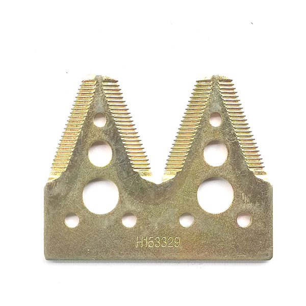 H153329 Сегмент ножа жниварки подвійний (дрібна насічка) John Deere (SAM)