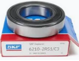 6210-2RS1/C3 SKF Підшипник однорядний кульковий