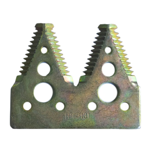 H163131 Сегмент ножа жниварки подвійний (велика насічка) John Deere (Китай)