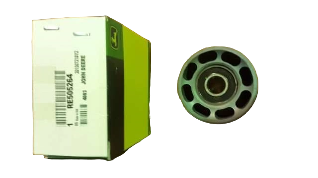 RE505264 Ролик проміжний ременя вентилятора для JD8400 пр-ва John Deere