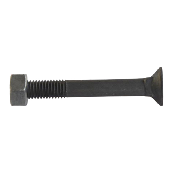 M12x90 DIN608 (10.9) Болт Потайний під квадрат з плоскою головкою та гайкою (Unibolt)