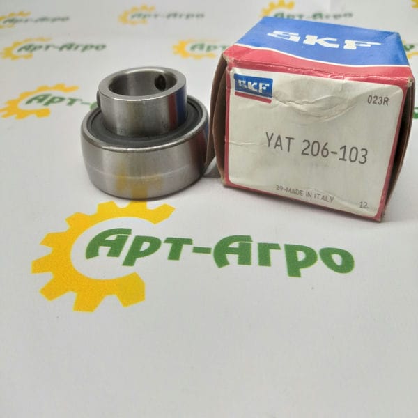 YAT 206-103 SKF Закріплюваний кульковий підшипник