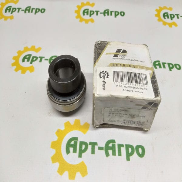 HC205-25MM PEER Закріплюваний кульковий підшипник