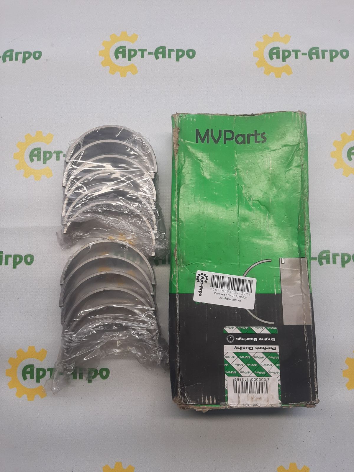 M8621 Комплект шатунних вкладишів MV Parts 0,25 мм