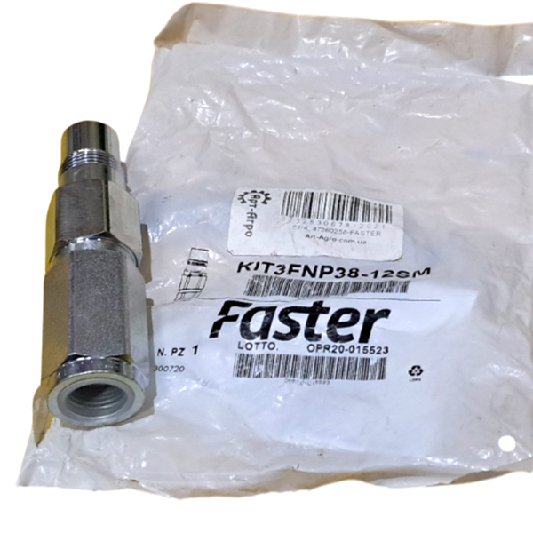 47360258 Гідромуфта швидкознімна нижня (Велика) New Holland FASTER
