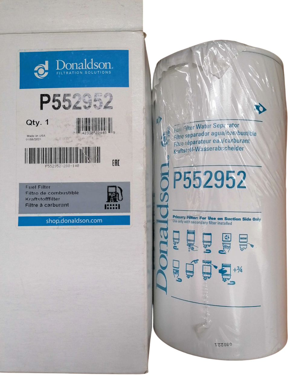 P552952 Паливний фільтр Donaldson