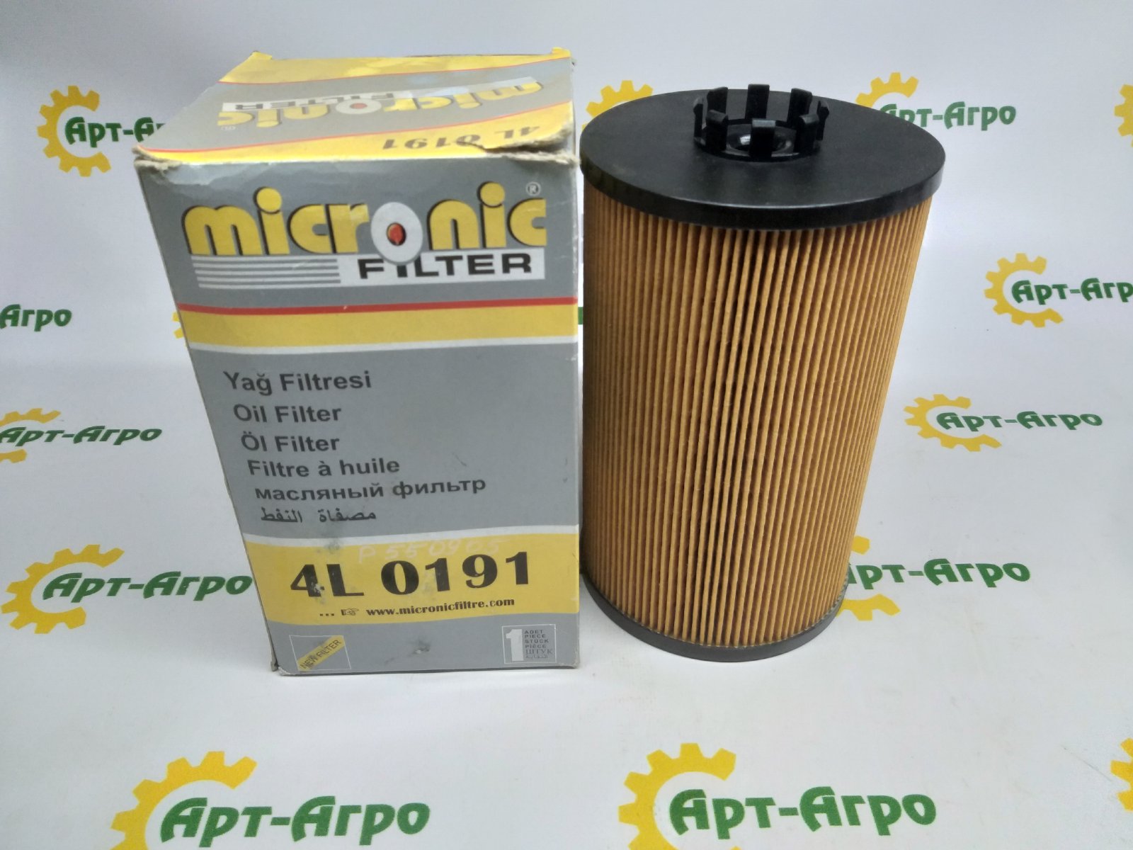 4L0191 Фільтр масляний MICRONIC FILTER